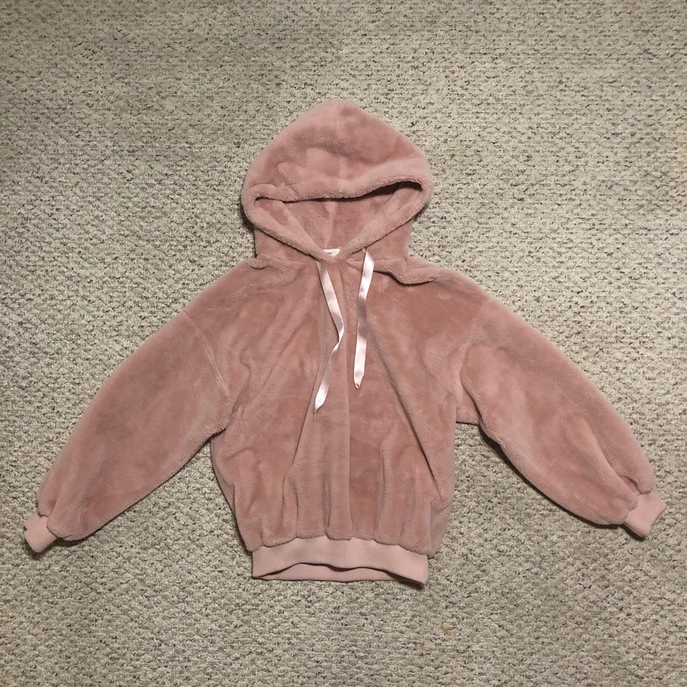 💓Fluffy Pink Hoodie💓